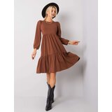 RUE PARIS Dress-RV-SK-5832.18X-brown | shoptok.hr
