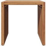  Vrtni bočni stol Smeđa 45 x 42,5 x 45 cm Čvrsto teak drvo | shoptok.hr
