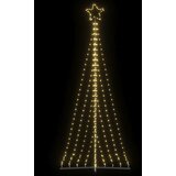 vidaXL LED božićno drvce 447 LED toplo bijelo 249 cm Cijene