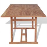  Vrtni stol 180 x 90 x 75 cm masivna tikovina | shoptok.hr