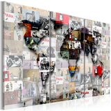  Slika - Modern World's Map 90x60 | shoptok.hr