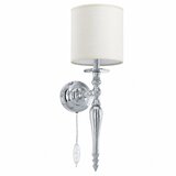 Brilagi Zidna lampa NUBILA 1xE27/60W/230V sjajni hrom/krem boja | Eponuda.com