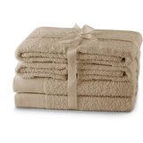Restilo Bež frotirni bombažni komplet brisač 6 ks Amari – AmeliaHome | Shoptok.si