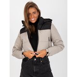 Honey Winter Jacket-NM-KR-D2-3825.77P-black-beige | ePonuda.com