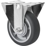 eurokraft basic TPE-kolo na PP-platišču, od 2 kosov, Ø x širina kolesa 200 x 40 mm, fiksno kolo | Shoptok.si