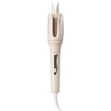 INF Velika valovita električna kodralna palica – zasnova brez zatikanja, 3 nastavitve temperature, EU vtič, hitro segrevanje v 30 s Rumena, (5000264964) | Shoptok.si