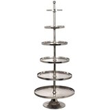 Eglo 427652 - Stalak za posluživanje BABIRIK 206x79 cm srebran Cene