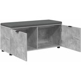 Klupa za hodnik s jastukom Betonsko Siva 100 x 38 x 46 cm | Eponuda.ba
