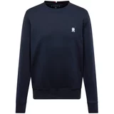 Tommy Hilfiger Sweater majica tamno plava / bijela