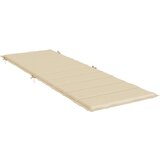  Blazina za ležalnik bež 186x58x4 cm oxford tkanina, (20623603) | Shoptok.si
