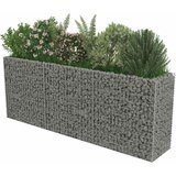  Gabionska sadilica od pocinčanog čelika 270 x 50 x 100 cm | shoptok.hr