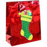  Novoletna darilna vrečka, velika, mat | Shoptok.si