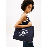 Tommy Hilfiger Nakupovalna torba mornarska / bela | Shoptok.si