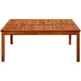  Vrtni stolić za kavu 110 x 110 x 45 cm masivno bagremovo drvo | shoptok.hr