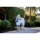 Horseware Ireland Pregrinjalo Amigo Ripstop Hoody, Azure Blue/Navy & Electric Blue - 160 cm u