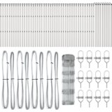 vidaXL Field Fence 0.8x100 m Pocinkano jeklo | Shoptok.si