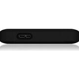 Icybox Kućište za tvrdi disk IB-233U3-B, 1x SATA III 2.5" na 1x USB 3.0, silikonsko, vanjsko | shoptok.hr