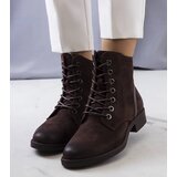 D/CEO Black wedge heeled boots Etylioo Cene