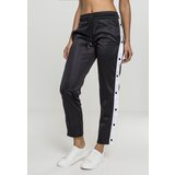 Urban Classics ladies button up track pants blk/wht/blk Cene