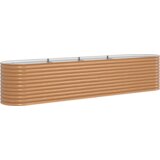  Dvignjena gredica Rjava 400 x 80 x 81 cm Jeklo, (5000287712) | Shoptok.si