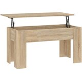  Stolić za kavu boja hrasta 101x49x52 cm konstruirano drvo | shoptok.hr