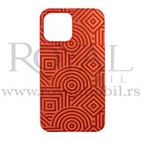 futrola soft print geometrik No9 za iphone 13 pro (6.1) fluorescentno narandzasta Cene