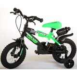 Volare Sportivo dječji bicikl 12" s dvije ručne kočnice crno-zeleni | shoptok.hr