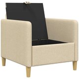 SOFA s pohranom Krem 72 x 78 x 87 cm Poliester | shoptok.hr