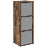  Strani šal s predalom Dimljeni oreh 30,5 x 27 x 84,5 cm, (5000233868) | Shoptok.si
