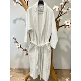 Bade mantil Frotir XXL - veličina D3 Model Bela boja ( VLK000313-fotir d3 belaboja )