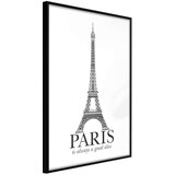  Poster - Eiffel Tower 30x45 Cijene