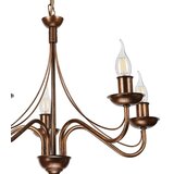  Luster na lancu ANTON 5xE14/15W/230V bronzan | Eponuda.com