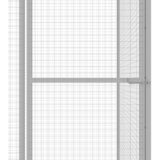  Kavez za mačke 6 x 1,5 x 1,5 m od pocinčanog čelika | shoptok.hr