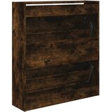 Ormarić za cipele dimljeni hrast 80x21x87,5cm konstruirano drvo | Eponuda.com