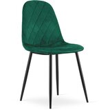 Brandless Stol ASTI - temno zelen žamet x 3, (22030760) | Shoptok.si
