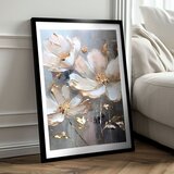  Stenski plakat z učinkom EXTRA - Zlati cvetni listi | Shoptok.si