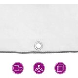 vidaXL Prozorna ponjava z očesci 2x3 m polietilen | Shoptok.si