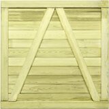  Vrtna vrata od impregnirane borovine 100 x 100 cm | Eponuda.com