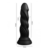 Argus Dildo Dick crni silikonski | ePonuda.com