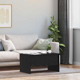vidaXL Kava Stol Crni hrast 80 x 50,5 x 42,5 cm Konstruirano drvo Cijene