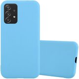 Cadorabo Ohišje, združljiv s Samsungom v Candy Blue - Zaščitni pokrov iz fleksibilnega silikona TPU, (20592109) Cene