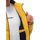 Edoti Men's quilted winter jacket - yellow | Shoptok.si