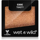 Wet N Wild color icon glitter single bleščeče senčilo za oči 1,4 g odtenek toasty