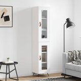 The Living Store Visoka omara bela 34,5x34x180 cm inženirski les - Visoka Omarica, (21660987) Cene