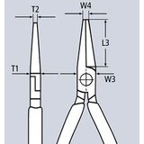 Knipex klešta špic prava multigrip ručka 160mm 1087048 25 05 160 | Eponuda.com