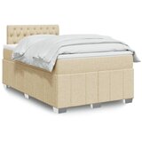  Krevet box spring s madracem krem 120 x 190 cm od tkanine | shoptok.hr
