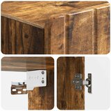  Ormar za montažu na zid Dimljeni hrast 59 x 31 x 64 cm | Shoptok.si