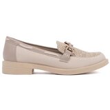 GOODIN Light beige loafers with leather insole | shoptok.hr