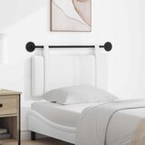  Držeće uzglavlje Zidne Jednobojno Bijeli 90 x 55 x 5 cm tkanina - Bijeli 80 cm bez LED svjetla | shoptok.hr