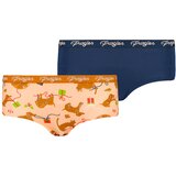 Frogies Women's panties Cat Dog 2P Christmas Cene